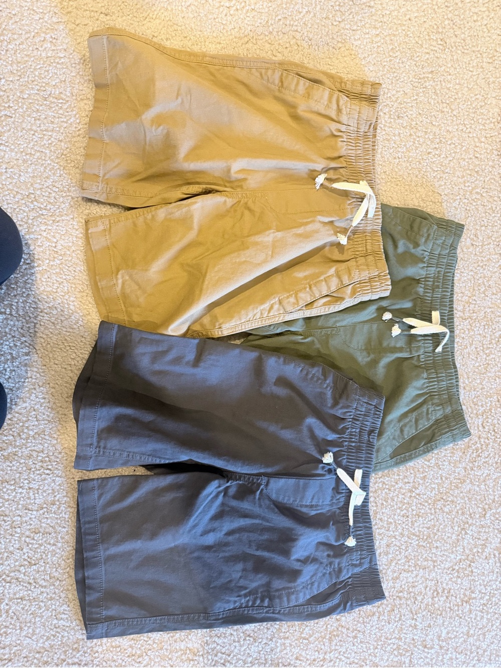 GAP Kids Tan Elastic Waist Shorts
